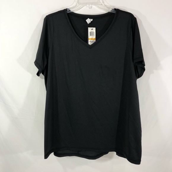 ideology Plus Size Perfect V-Neck Tee Size 3X - Picture 1 of 7